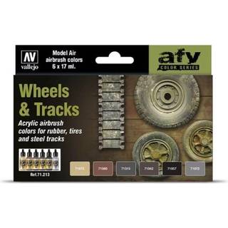 Model Air set Wheels & Tracks 6x17ml
