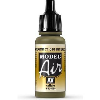 Vallejo Model Air 17Ml Interior Green [Levering: 1-2 dage]