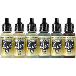 Model Air set British caunter colors 6x17ml