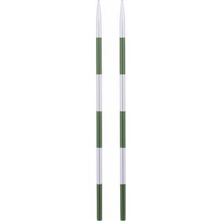 KnitPro SmartStix Udskiftelige Rundpinde (3.00 - 8.00 mm) 2 Stk. udskiftelige rundpinde der fås i 12 forskellige størrelser. Fungerer som en rundpind og en lineal. Længde: 12 cm Materiale: Aluminium.