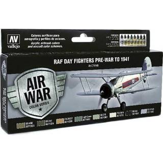 Vallejo Model Air RAF Day fighters Pre-War Colors 17 Ml. [Levering: 1-2 dage]