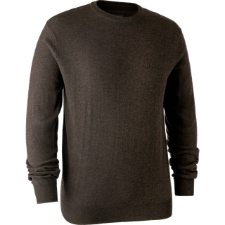 Deerhunter Kingston Strik med rund hals Dark Elm - M