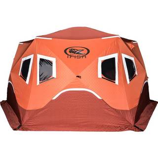 Isoleret isfisketelt / glampingtelt iFish Glamp 365-8 Insulated, pop-up, for 1 - 8 personer, med 10 vinduer &amp; 2 døre