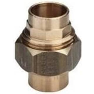 Viega union m/m 22 mm rødgods