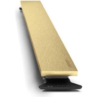Unidrain HighLine Panel 700 mm. Rustfrit stål/Messing