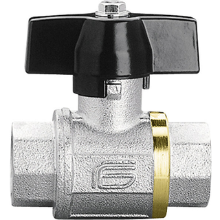 Mercury Total Kuglehane 3/4'' muffe-muffe med T-greb