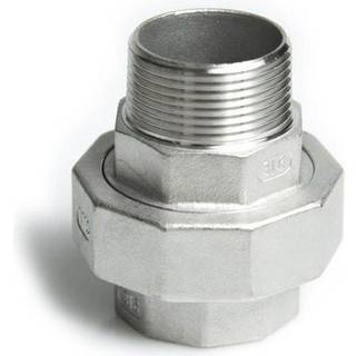 Union 1.4408, 20 bar 1 muffe/nippel