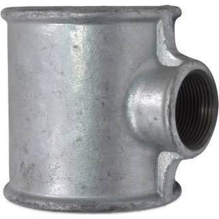 +GF+ tee 90° galvaniseret reduceret 2 1/2-1/2''