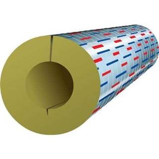 Univ.Rørskål 15X30Mm M/Alutape Rockwool