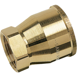 PURAFIT formmuffe 3/8'' x 1/4''. Siliciumbronze. Blyfri.
