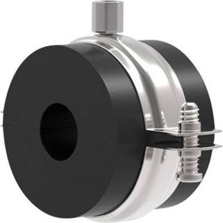 Isoglobal rørbærer RF 76 x 19 mm. M8/M10 inkl. Galv. Bøjle og isolering. Til køl