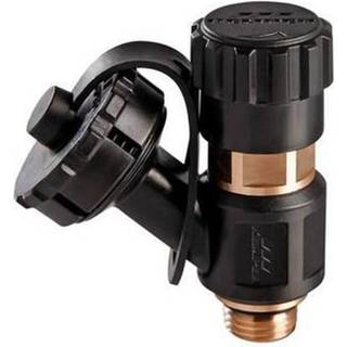 Kemper aftapningsventil 1/4" x 3/4" rødgods