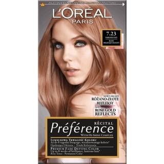 L’Oréal Paris Préférence Hårfarve Skygge 7.23 Dark Rose Gold 1 stk. - 1 stk.