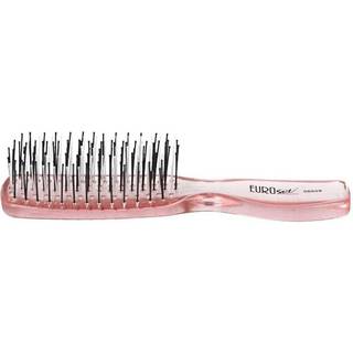Eurostil - Small Double Height Pua Detangler Brush Pink - 16,5 cm
