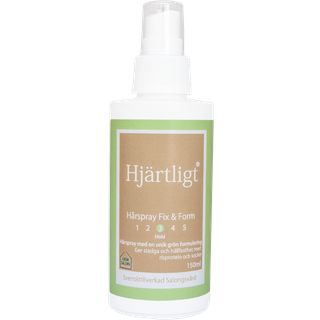 Hjärtligt Hårspray Fix & Form, 150 ml
