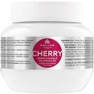 Kallos KJMN Professional Cherry Fugtighedsmaske Til skadet hår 275 ml - 275 ml