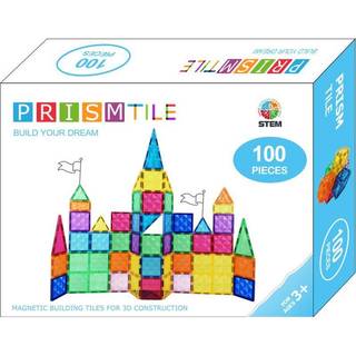 Magnetic Tiles byggesæt 100 stk