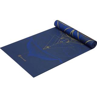 GAIAM 6 mm Premium Reversible Yoga Mat Yogamåtte størrelse 61 cm x 173 cm x 0,6 cm farve kulørt