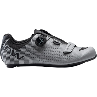 Northwave Storm Carbon 2 Landevejssko Grå/Sort - Skostørrelse 43