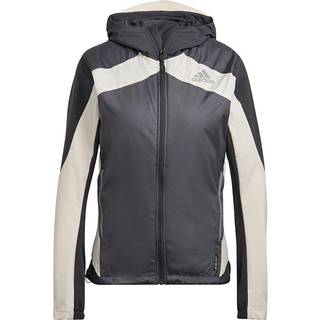 adidas Marathon Running Jacket Women - Grey, Cream, Size XS - grey