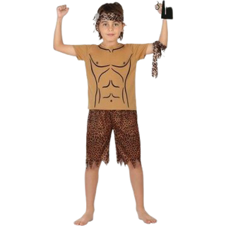 BigBuy Carnival Kostume til børn Jungle mand (4 Pcs) 10-12 år