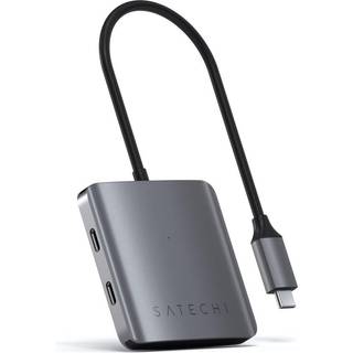 Satechi Aluminum 4-port USB-C-hub - På lager i butik
