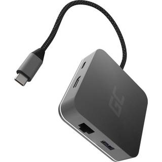 Green Cell HUB USB-C HDMI - 7 porte til MacBook Pro, Dell, Lenovo osv