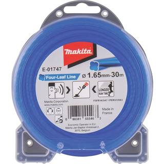Makita E-01747 Trimmerline firkløver 1,65 mm x 30 m