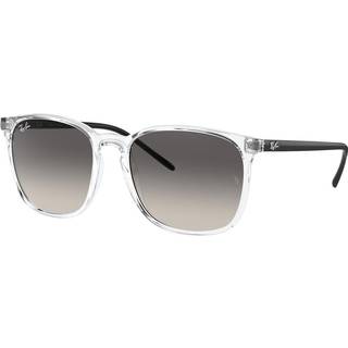 Ray - Ban Unisex RB4387 647711 Solbriller Nylon Transparent Grå Firkantet Normal Skygge