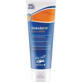Deb Stoko, Stokoderm Protect PURE beskyttelsescreme mod olie- og vandbaserede stoffer, 100 ml.