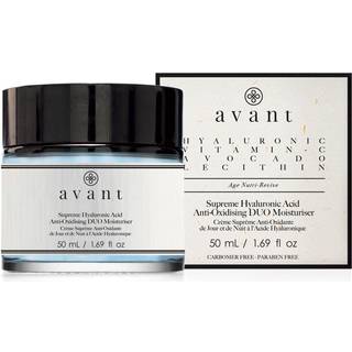 Avant Skincare Supreme Hyaluronic Acid Anti-Oxidising DUO Moisturiser 50 ml