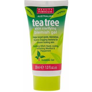 Beauty Formulas Tea Tree Sensitiv rensegel til at behandle hud imperfektioner 30 ml - 30 ml