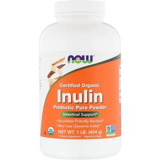 NOW Foods Inulin Ren pulver