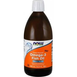 Omega-3 fiskeolie, flydende, citronsmag - 500 ml