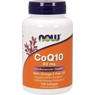 NOW Foods CoQ10 60mg + Omega-3