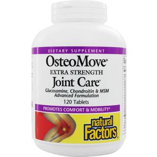 Natural Factors – Osteomove Ekstra Styrke til Ledpleje, 120 tabletter