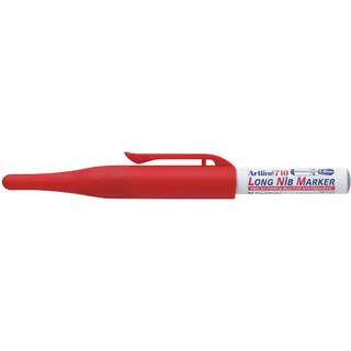Artline Marker 710 Long Nib rød
