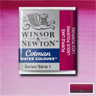 Winsor & Newton Cotman akvarelfarve half pan – Purple Lake 544