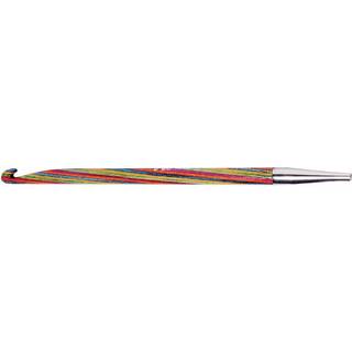 KnitPro Symfonie Udskiftbare TUNESISKE hæklenåle (3-8.00mm) 8.00 mm Indhold:1 tunesisk hæklenål Materiale:Højpoleret, multifarvet birketræ Type: Tunesisk hæklenål Størrelser:2.00-15.00 mm. Længde:15 cm Wire/kabel følger ikke med. Kan bruges sammen med alle kabler fra KnitPro..