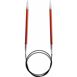KnitPro ZING rundpind 80 cm (2.00-12.00mm) 5.00 mm Indhold:1 fast rundpind Materiale:Aluminium Type: Fast rundpind Størrelser:2.00-12.00 mm.
