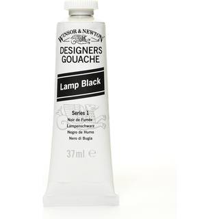 W&N D.Gouache Lamp Black 37ml