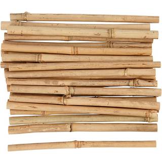 Bambuspinde 20 cm - 30 stk. til DIY og dekoration