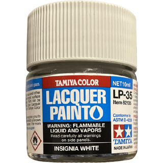 Tamiya Lacquer Paint LP-35 Insignia White [Levering: 1-2 dage]