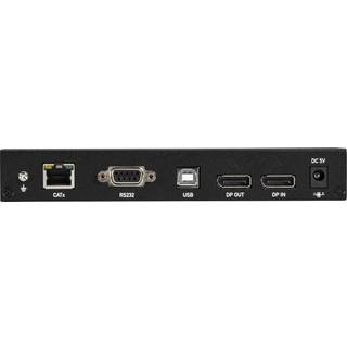 Black Box KVX Series KVM Extender over CATx - 4K Single-Head DisplayPort USB 2.0 Hub Serial Audio Local Video