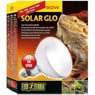 Exoterra Solar Glo 80W Uva/Uvb Varme og sollys E27 - (220.1818)