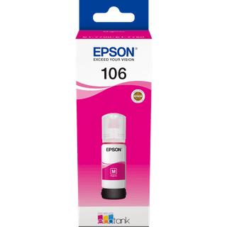 Magenta blæk - Epson 106 - 70 ml.