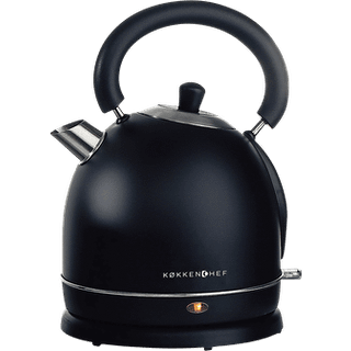 Køkkenchef dome kedel 1,7 liter - mat sort (På lager i varehus)