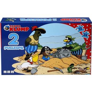 Rasmus Klump 2 Puslespil (12 og 24 Brikker)