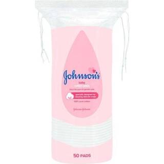 Johnsons Baby Cotton Pads   50 stk.