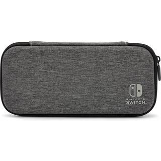 PowerA Slim Case til Nintendo Switch - OLED Model, Nintendo Switch eller Nintendo Switch Lite - Charcoal - Miscellaneous Taske - Nintendo Switch